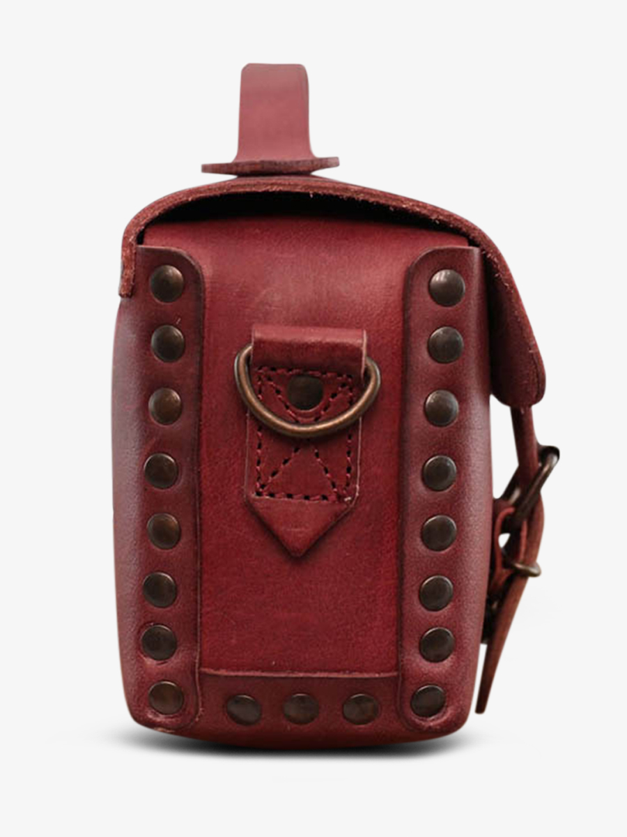 Sac prune cuir online