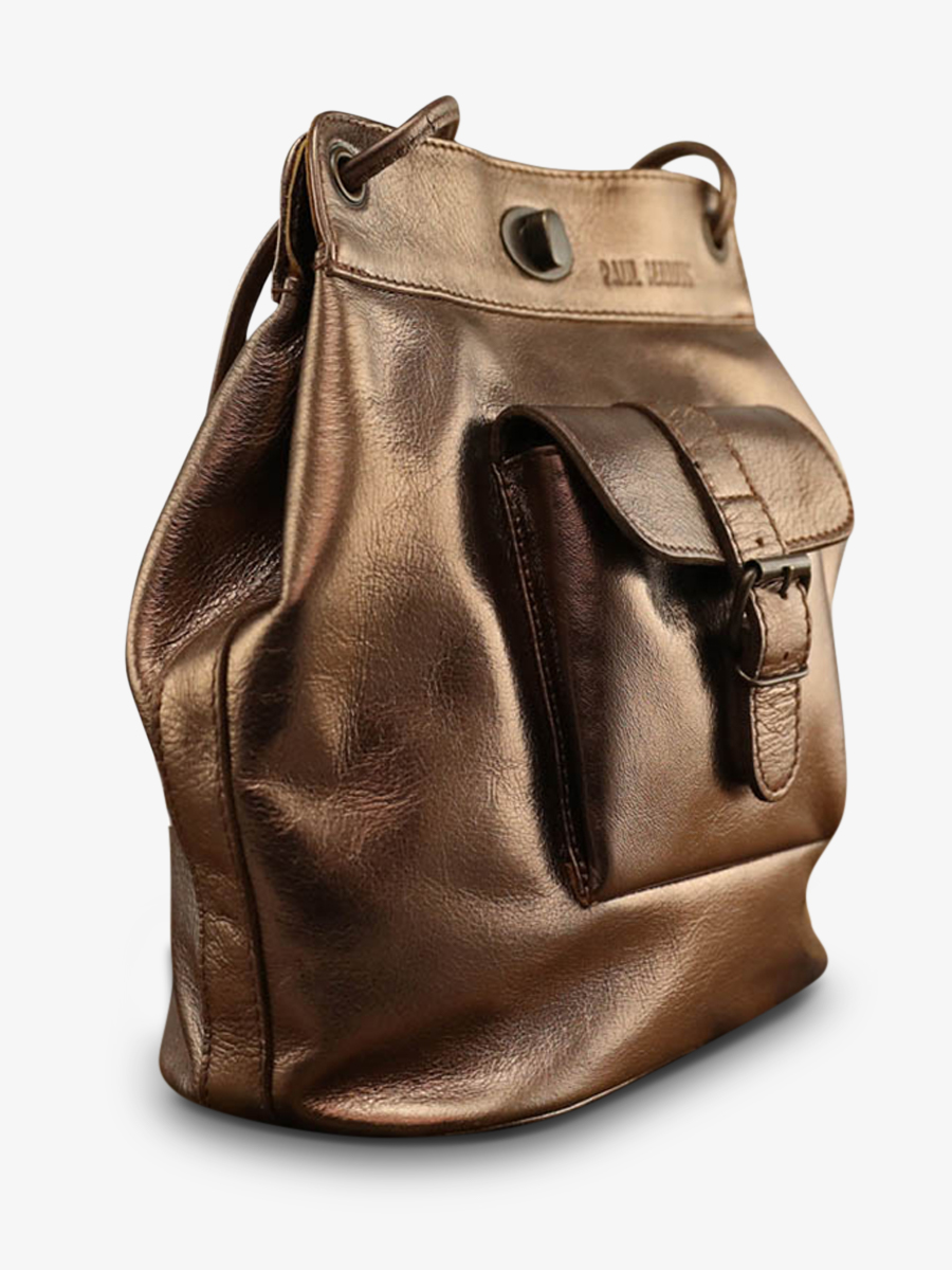 hand bag for woman Copper Le1950 Copper PAUL MARIUS