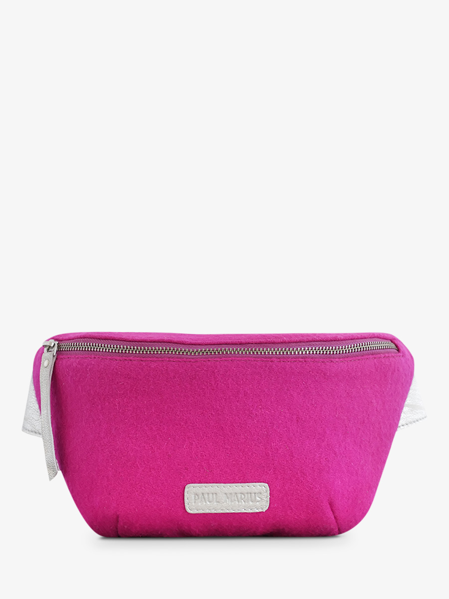 whool-fanny-pack-pink-front-view-picture-labanane-50s-fuchsia-paul-marius-3760125355597