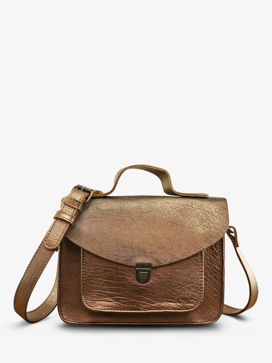 leather-hand-bag-for-woman-copper-front-view-picture-mademoiselle-george-copper-paul-marius-3760125336688