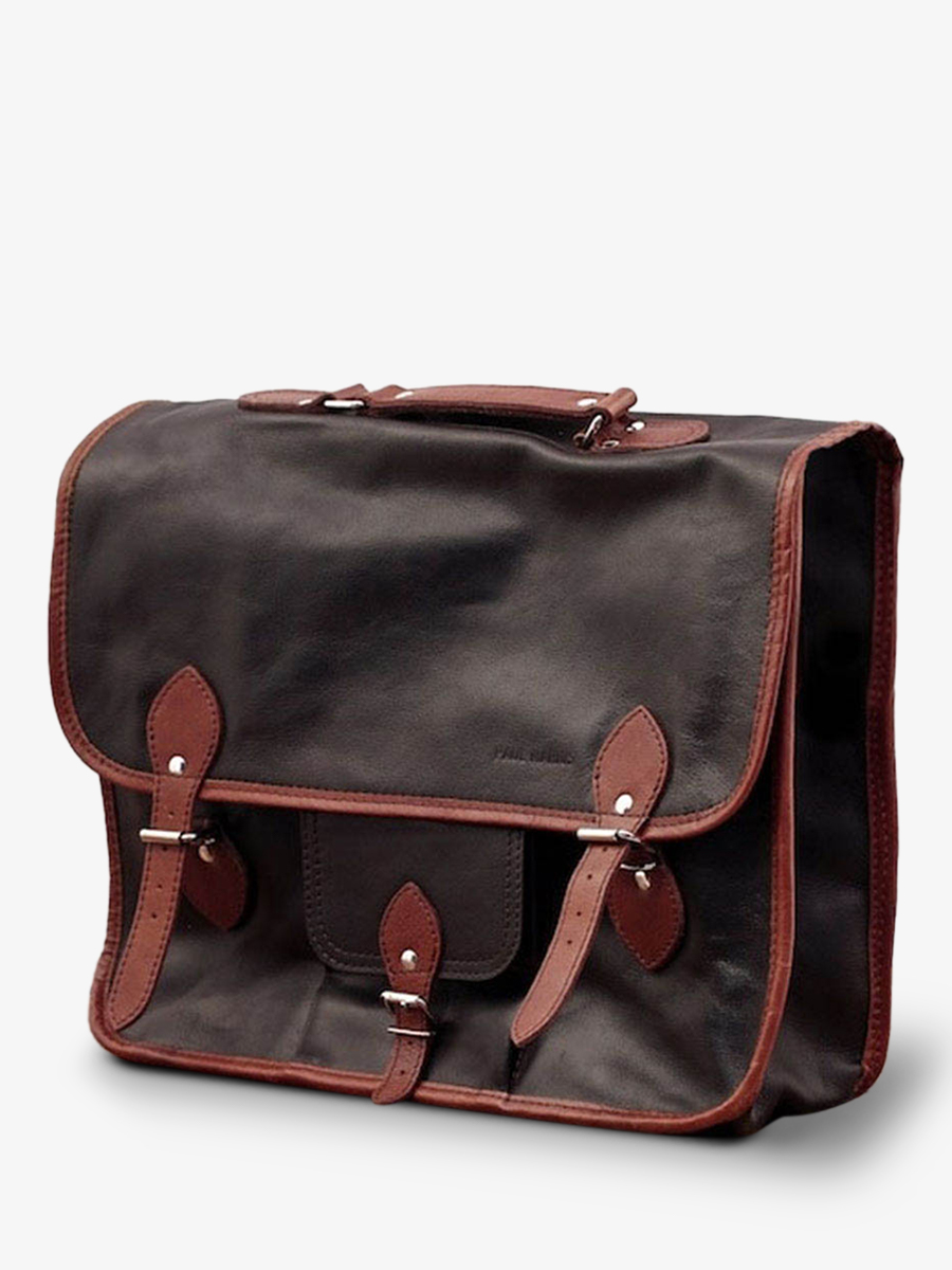 leather document holder Black Le Grand Express L Indus PAUL