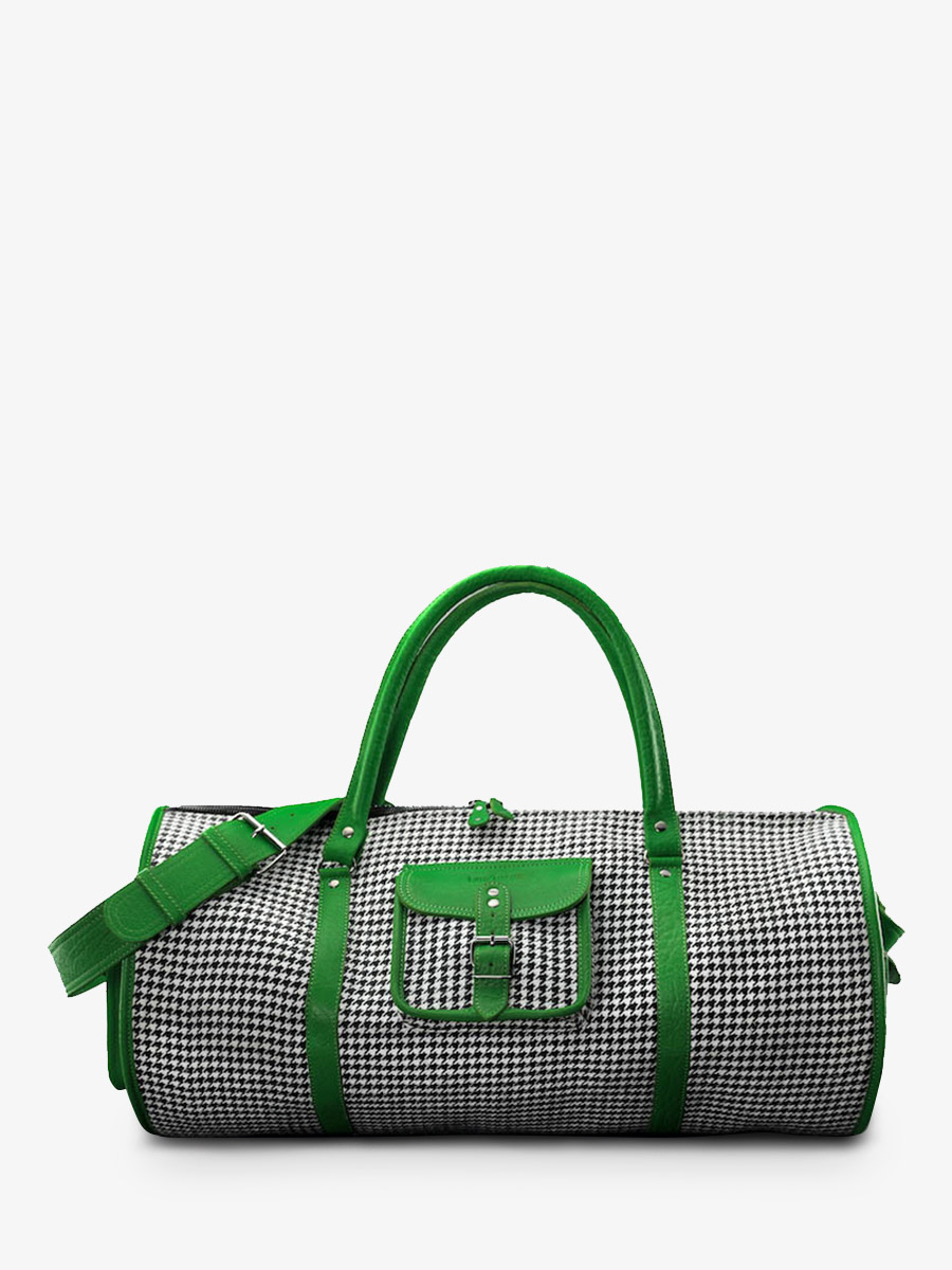 leather-travel-bag-green-front-view-picture-levoyageur-xl-grand-prix-acid-green-paul-marius-3760125347424