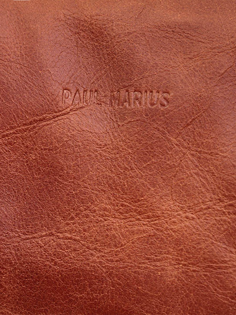 leather travel bag plane Brown LeCabine Light Brown PAUL MARIUS