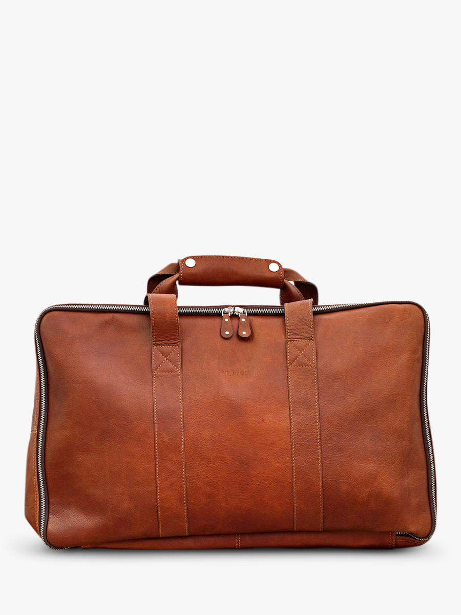 travel-bag-brown-front-view-picture-leglobe-trotter-light-brown-paul-marius-3760125330747