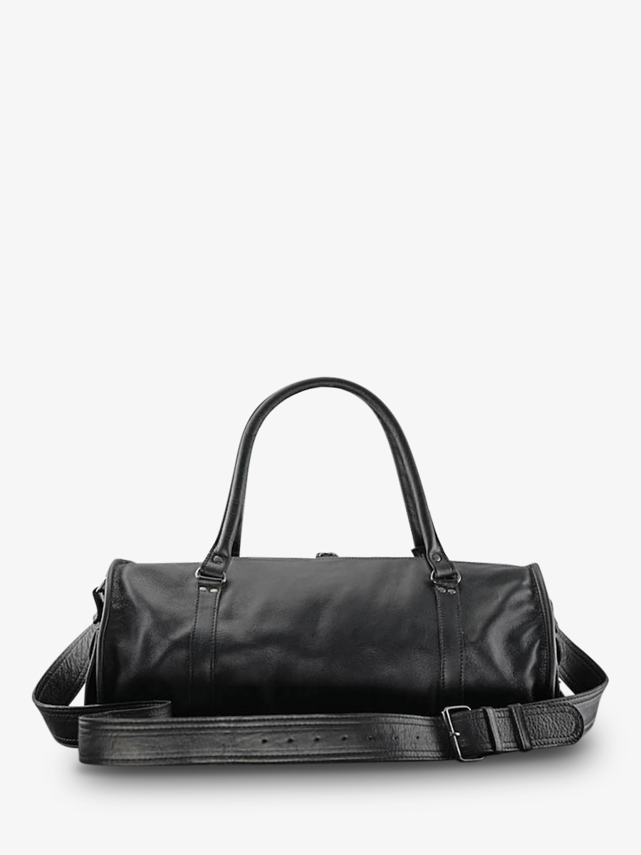 leather cabin travel bag Black LeVoyageur L Black PAUL MARIUS