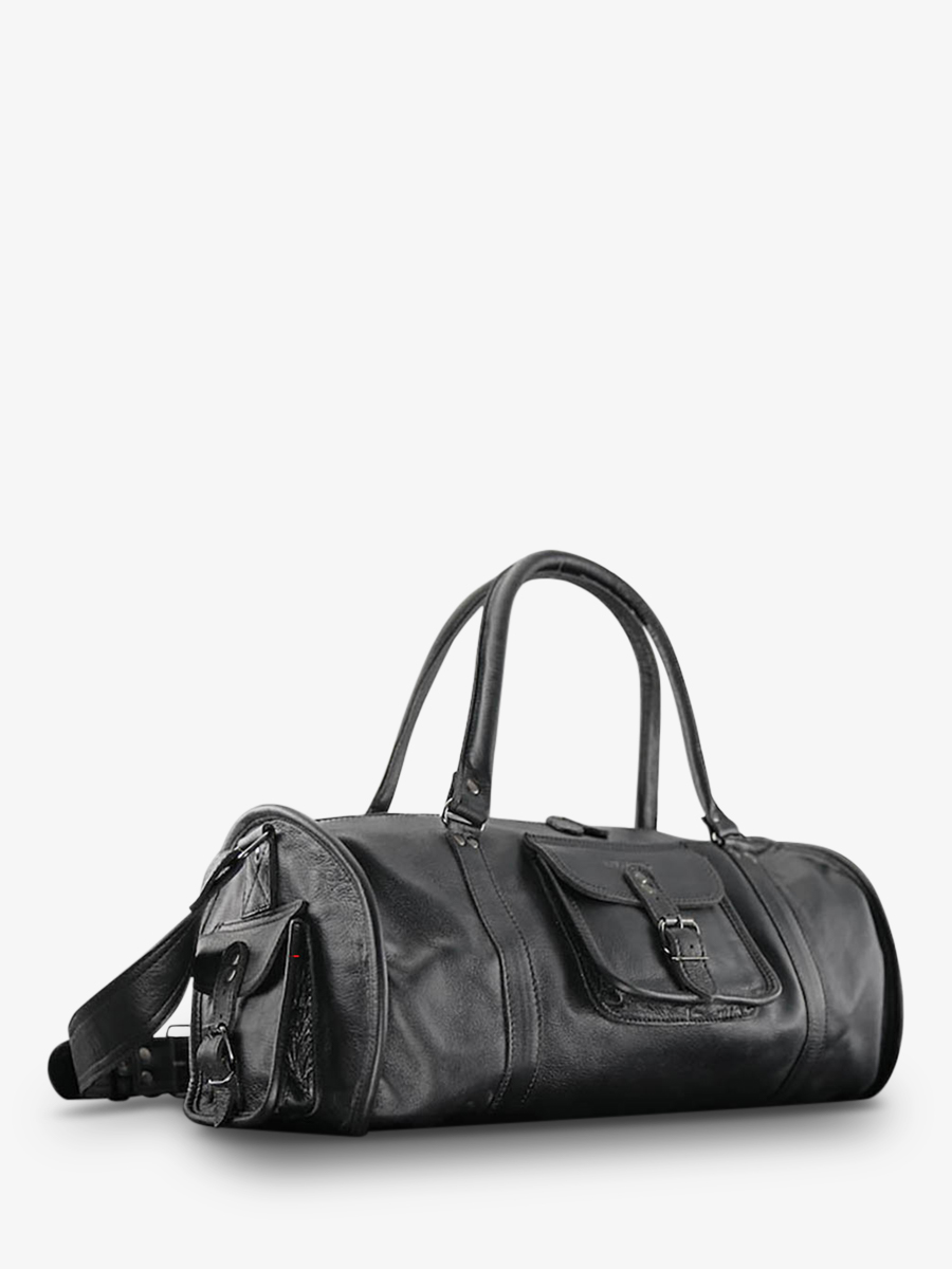 leather-cabin-travel-bag-black-side-view-picture-levoyageur--l-black-paul-marius-3760125345642