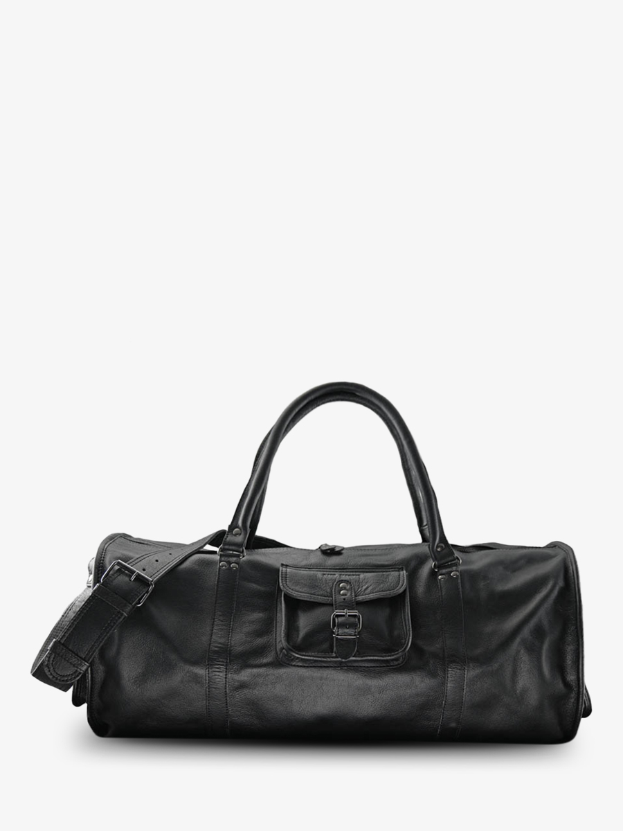 leather-travel-bag-black-front-view-picture-levoyageur--xl-black-paul-marius-3760125345659