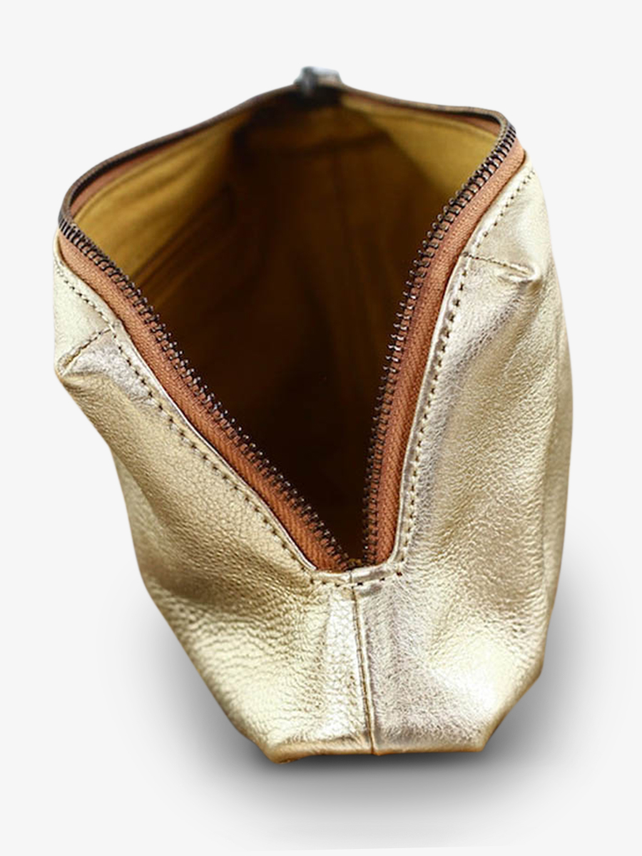 leather toiletry bag for women Gold Ad le Gold PAUL MARIUS