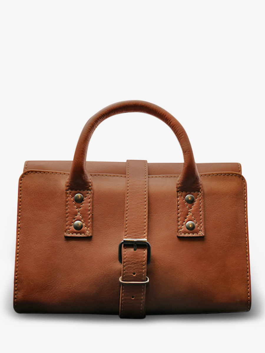 leather toiletry bag for men Brown - LaTrousse Dépliable Light Brown | PAUL  MARIUS