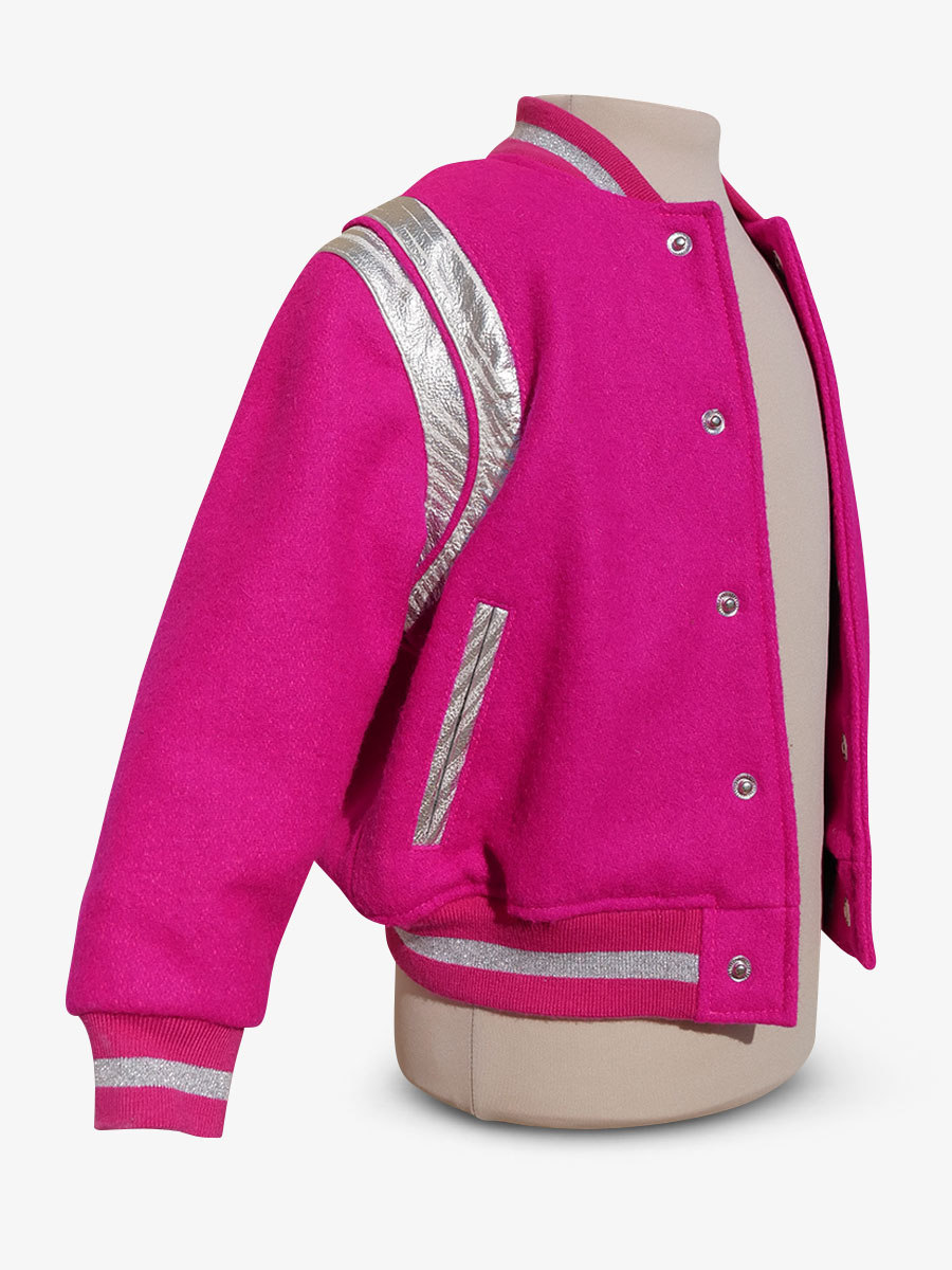teddy-jacket-leather-and-cotton-rear-view-picture-leteddy-50s-enfant-fuchsia-paul-marius-3760125355344